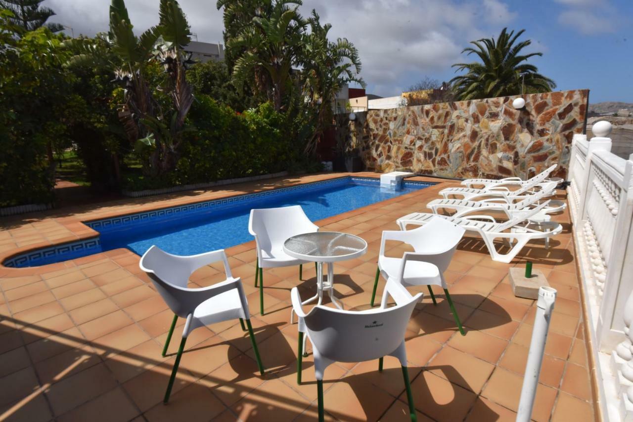 הוילה Gáldar Casa El Tonelero Con Jardin Y Piscina Privada מראה חיצוני תמונה