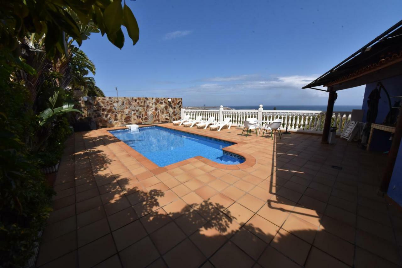 הוילה Gáldar Casa El Tonelero Con Jardin Y Piscina Privada מראה חיצוני תמונה
